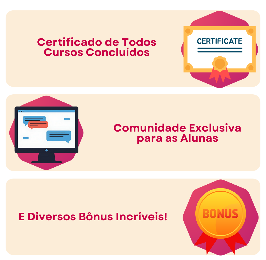 Certificados, comunidade e bônus ArtesaFlix